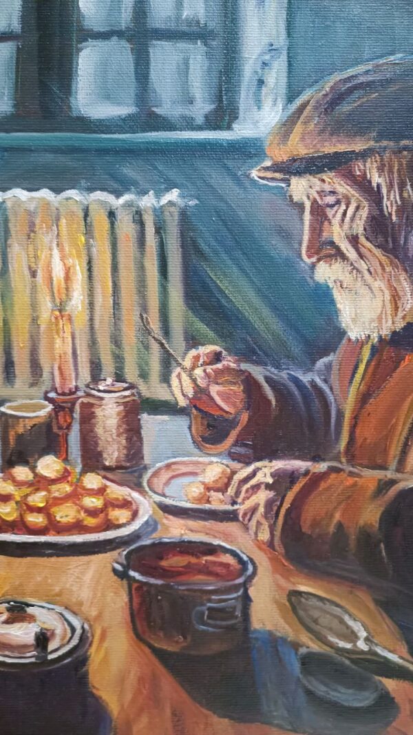 Abuelitos Comiendo Patatas - Imagen 14